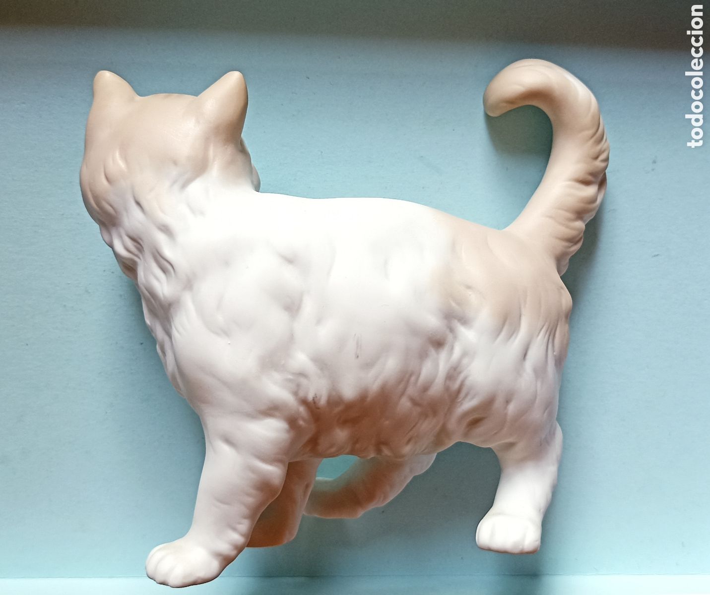 Antig&uuml;edades: Figura de Nao - Gato mate - Foto 2