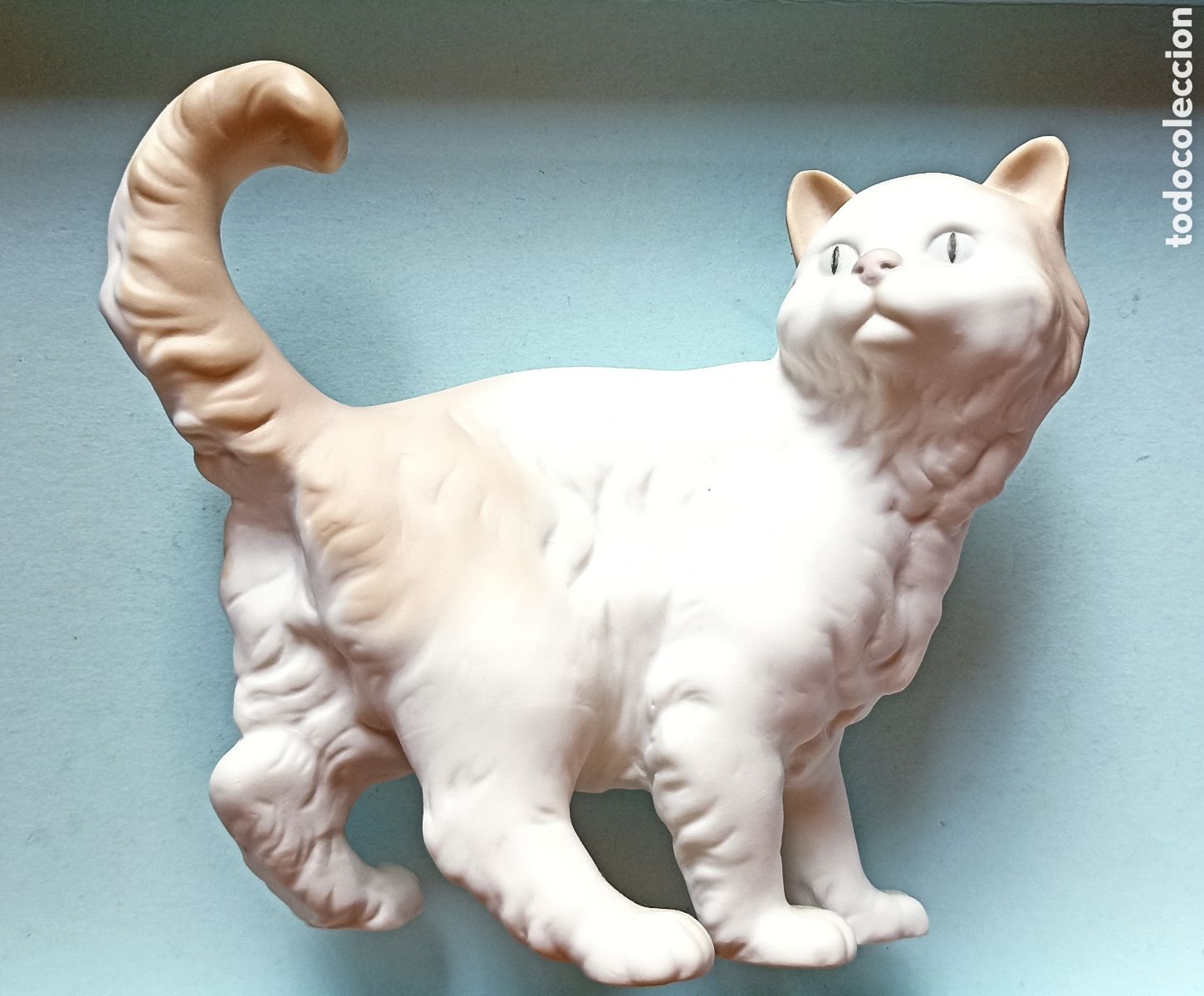 Antig&uuml;edades: Figura de Nao - Gato mate - Foto 1