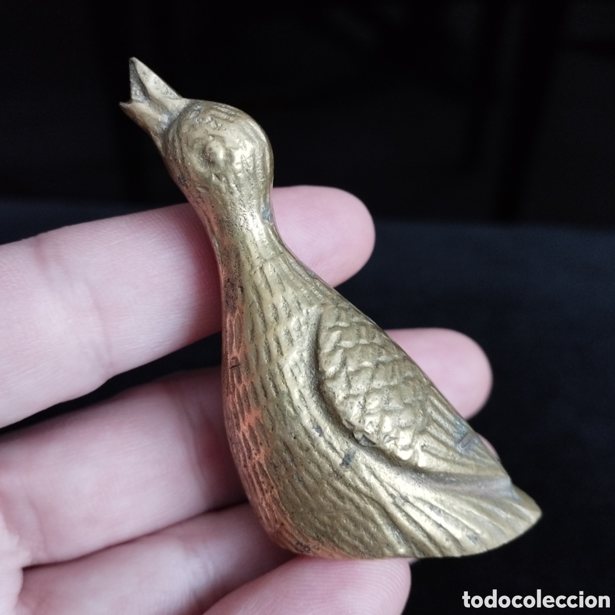 Antig&uuml;edades: Figura pato en bronce - Foto 2