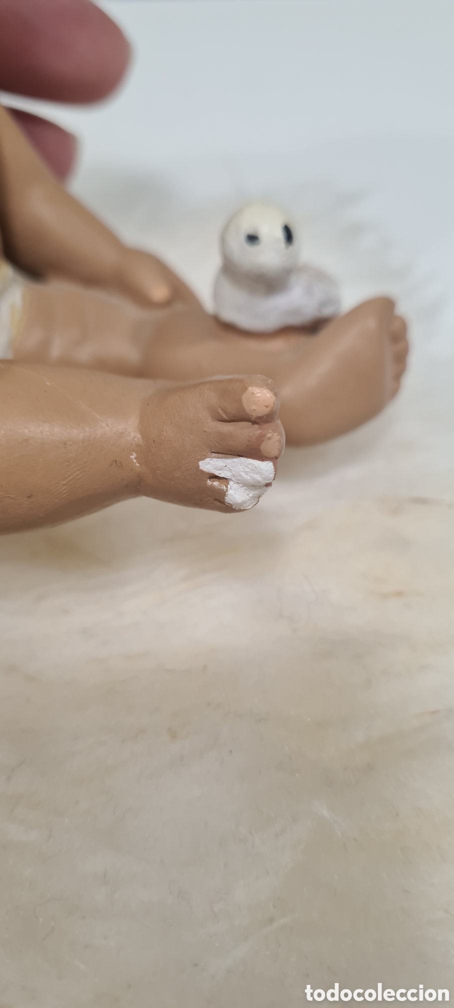 Antig&uuml;edades: Figura ni&ntilde;o Jes&uacute;s - Foto 6