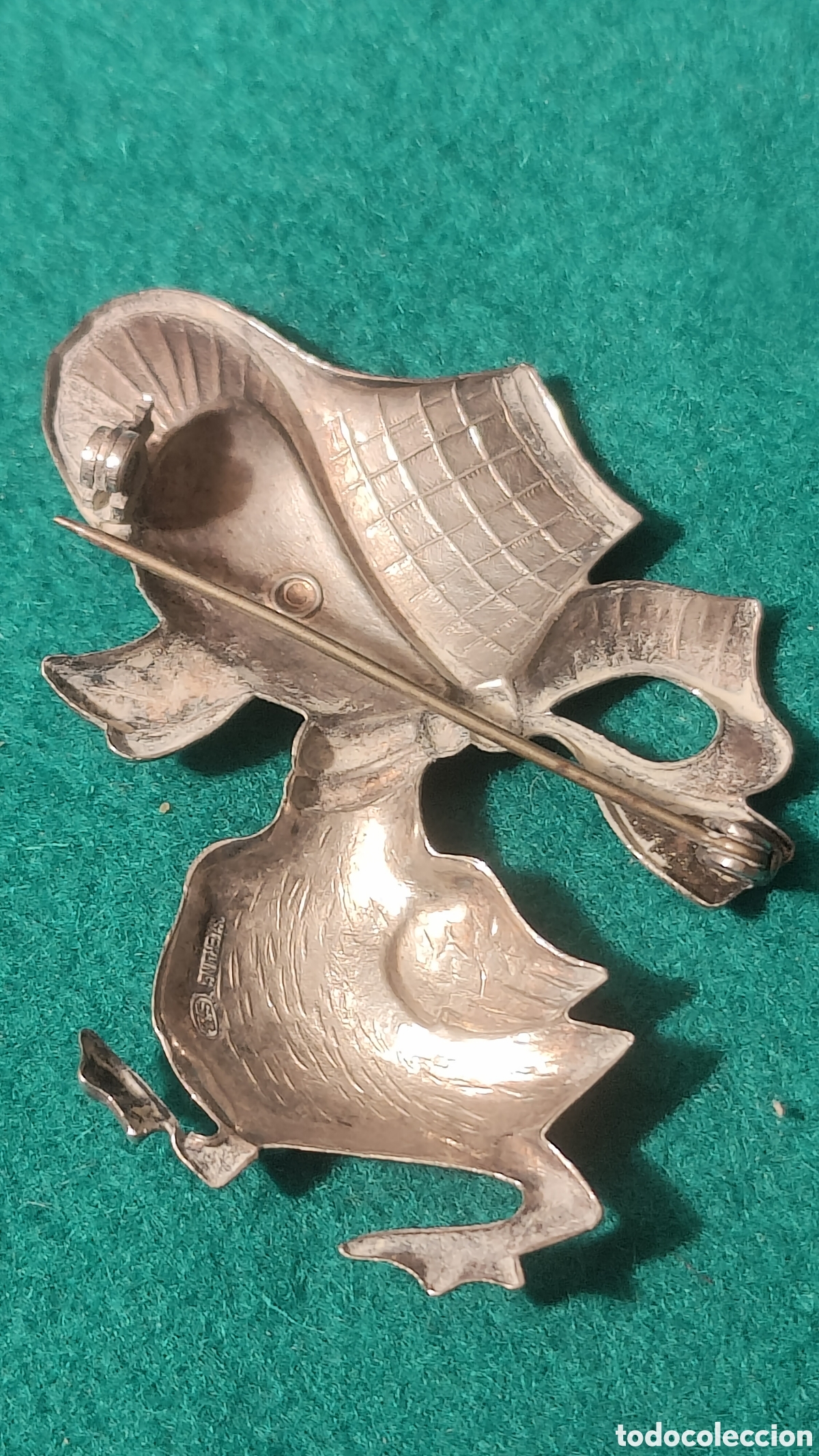 Antig&uuml;edades: BROCHE DE PLATA - Foto 2