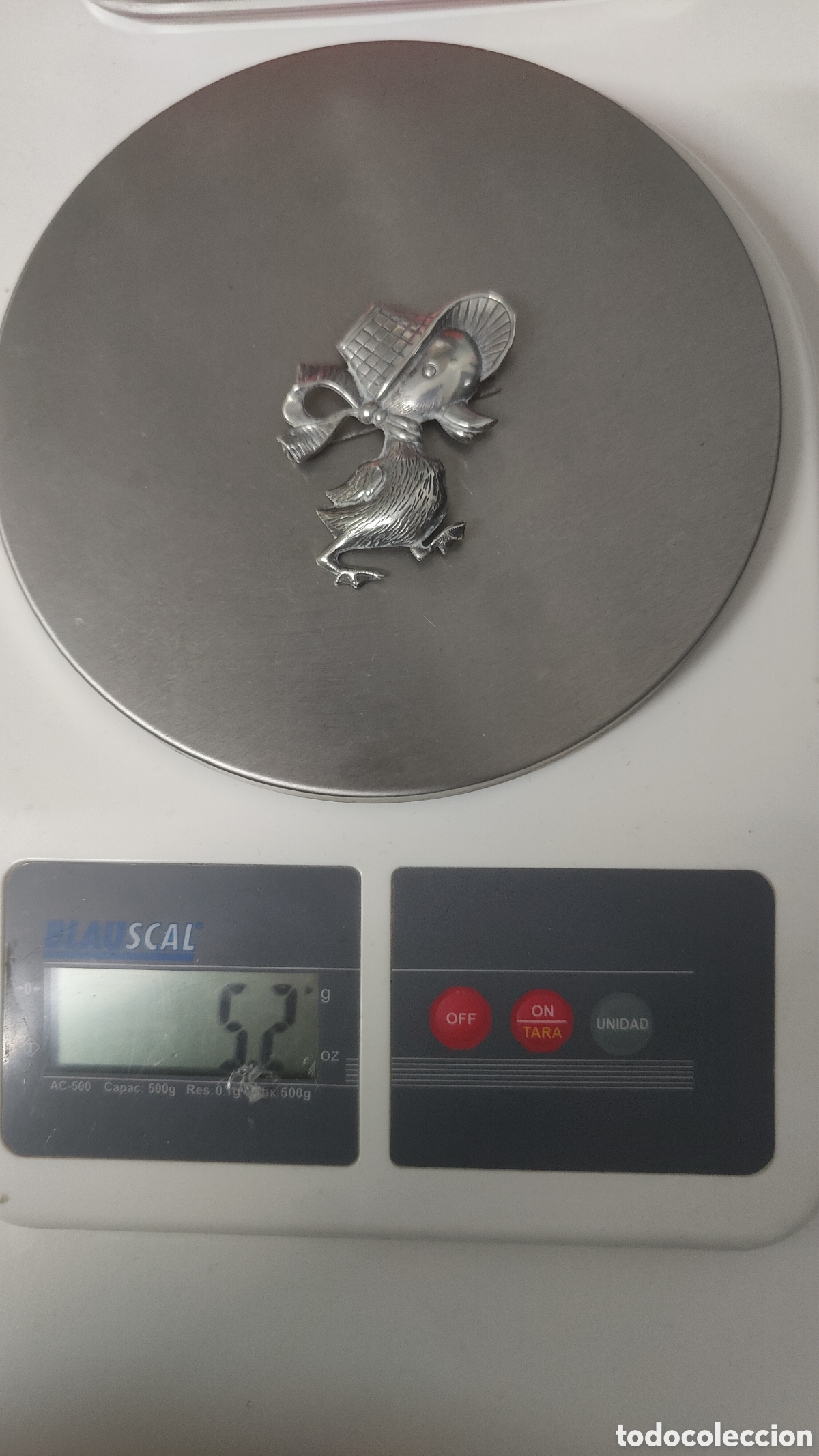 Antig&uuml;edades: BROCHE DE PLATA - Foto 3