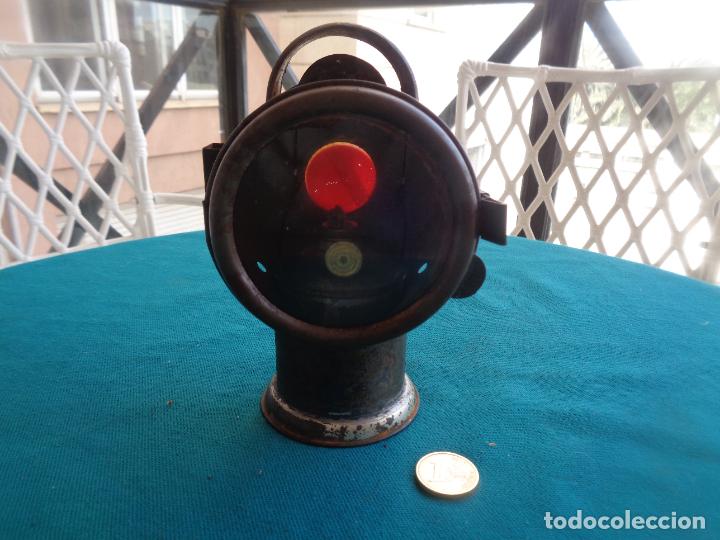 Antig&uuml;edades: ANTIGUO FAROL DE CARRO - Foto 6