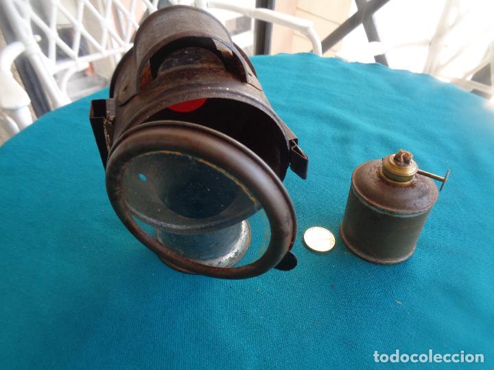 Antig&uuml;edades: ANTIGUO FAROL DE CARRO - Foto 1