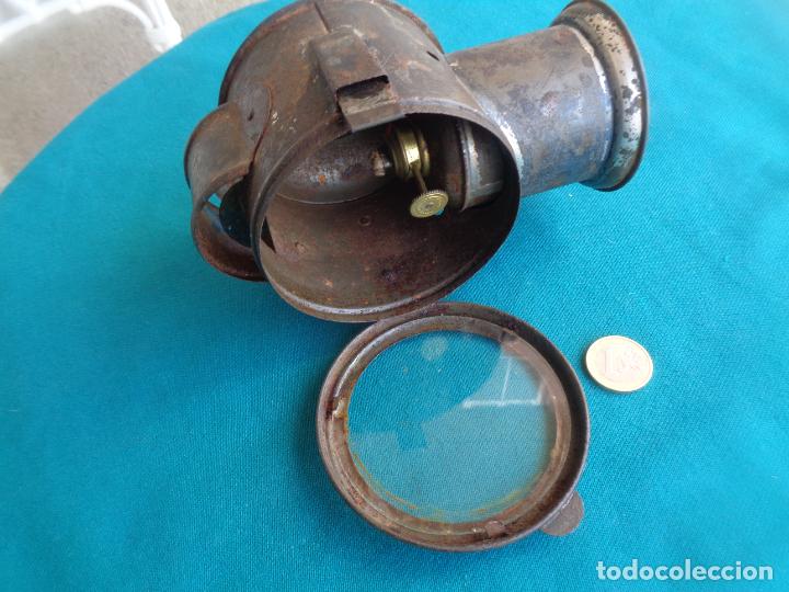Antig&uuml;edades: ANTIGUO FAROL DE CARRO - Foto 8