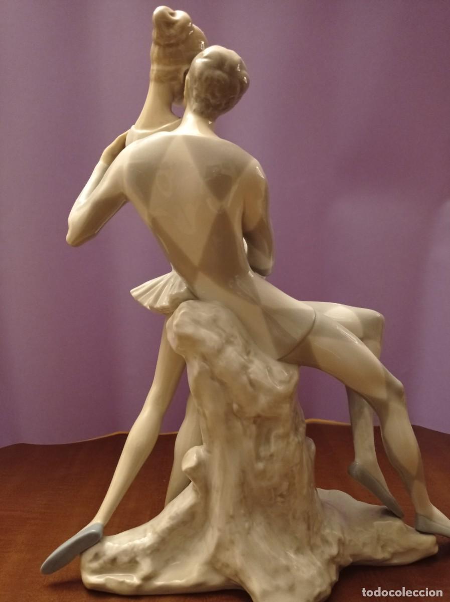 Antig&uuml;edades: Figura Idilio de Lladr&oacute; - Foto 3