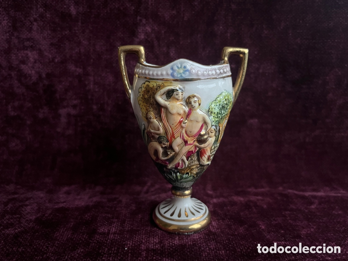 Antig&uuml;edades: Urna, &aacute;nfora Capodimonte - Foto 1