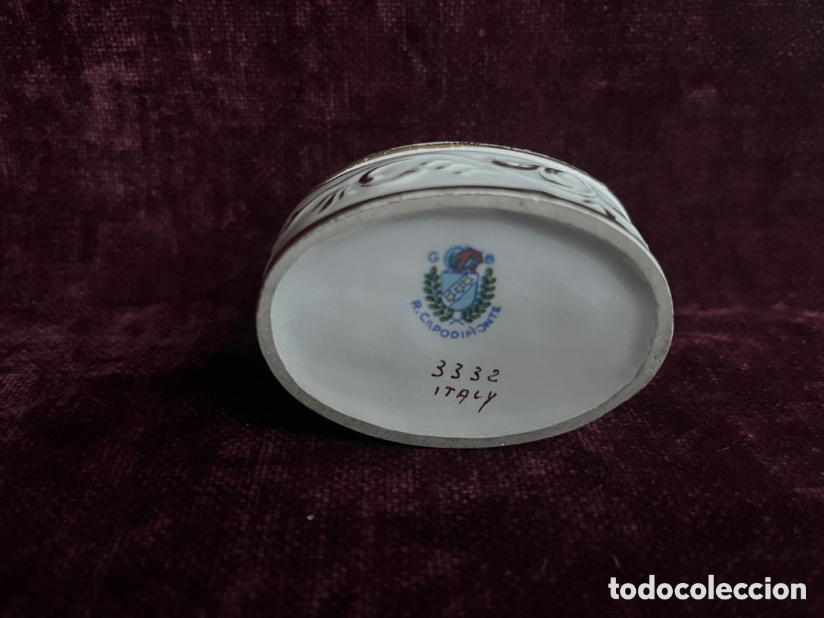 Antig&uuml;edades: Cajita Capodimonte - Foto 3