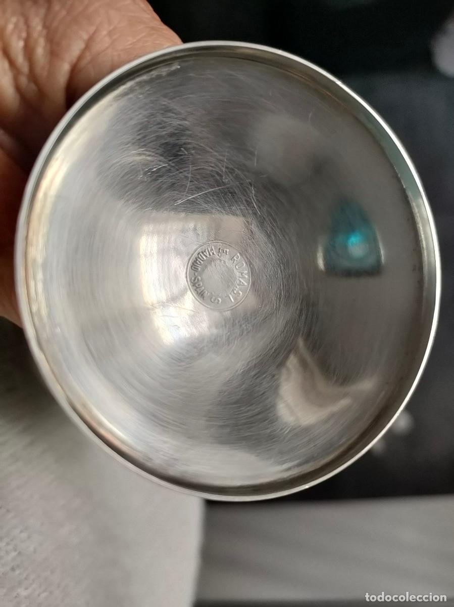 Antig&uuml;edades: 6 copas silver plated de Roma, S.L. E.S. - Foto 4