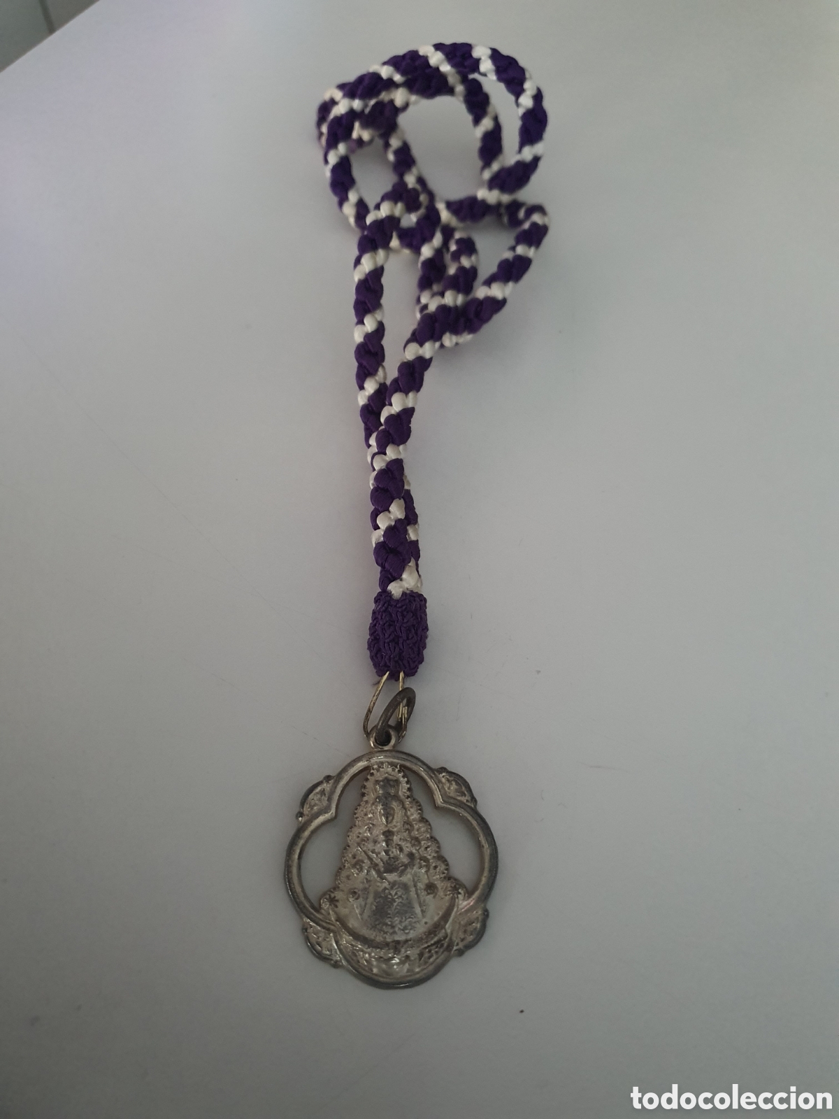 Antig&uuml;edades: medalla virgen del rocio - Foto 1