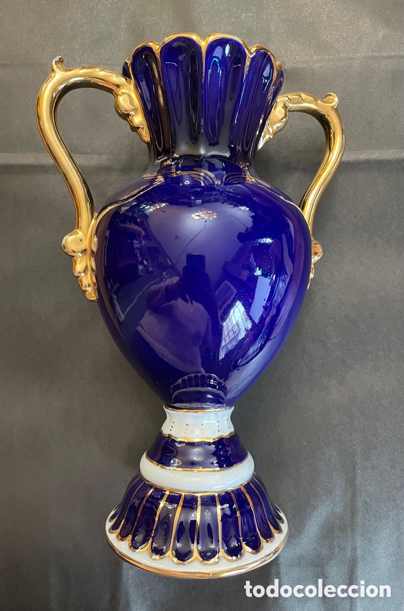 Antig&uuml;edades: Jarr&oacute;n porcelana Rangi Manises - Foto 2