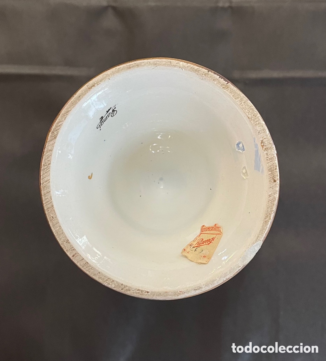 Antig&uuml;edades: Jarr&oacute;n porcelana Rangi Manises - Foto 3