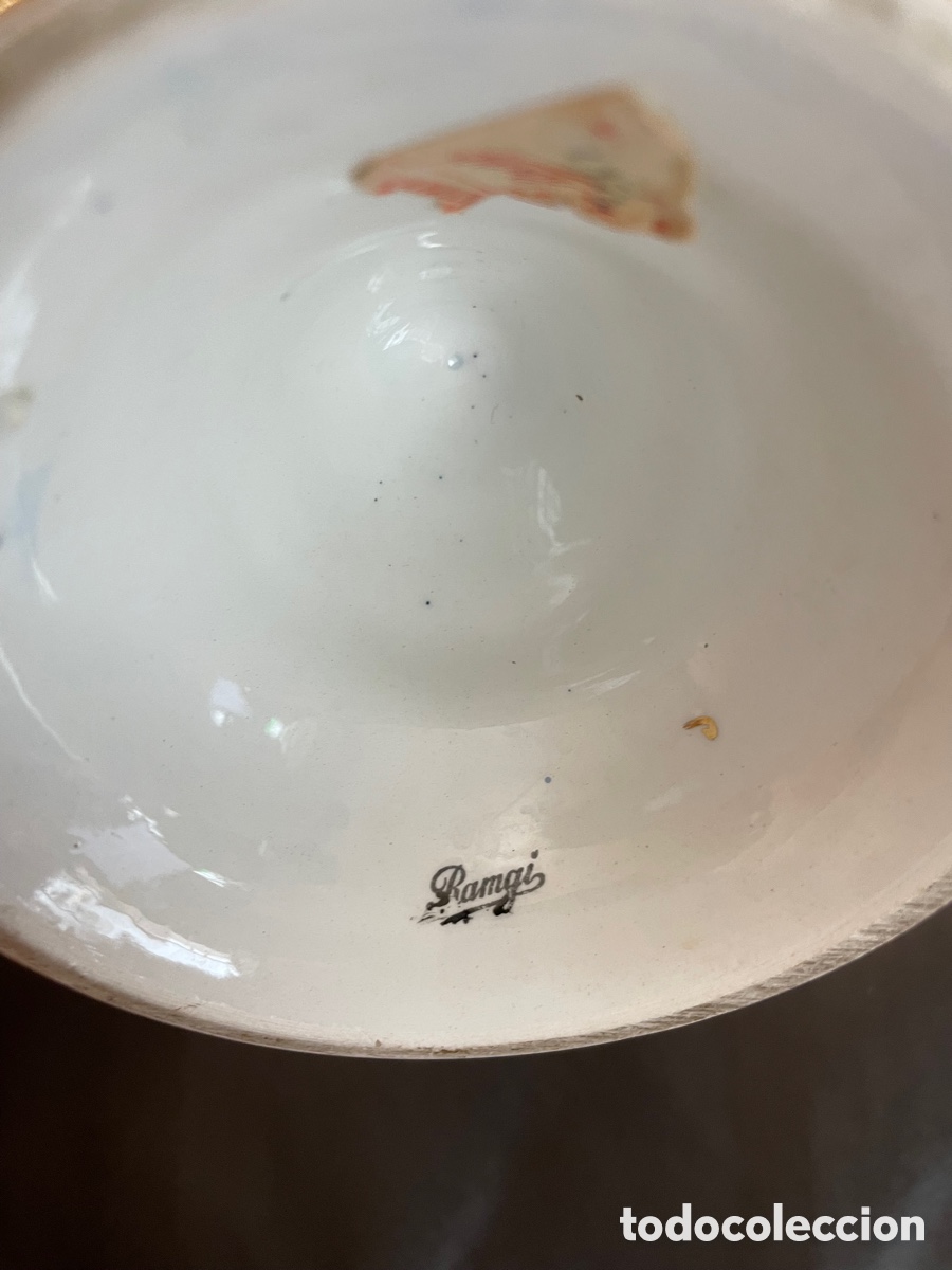 Antig&uuml;edades: Jarr&oacute;n porcelana Rangi Manises - Foto 5
