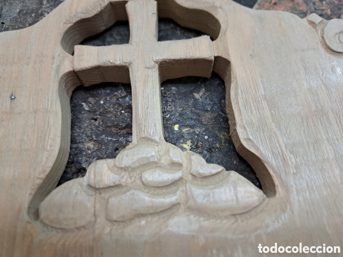 Antig&uuml;edades: Oratorio de madera rustica - Foto 5