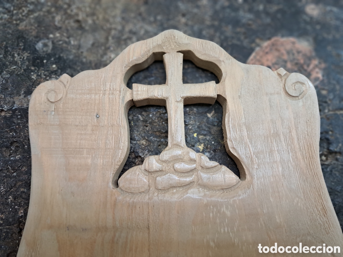 Antig&uuml;edades: Oratorio de madera rustica - Foto 10