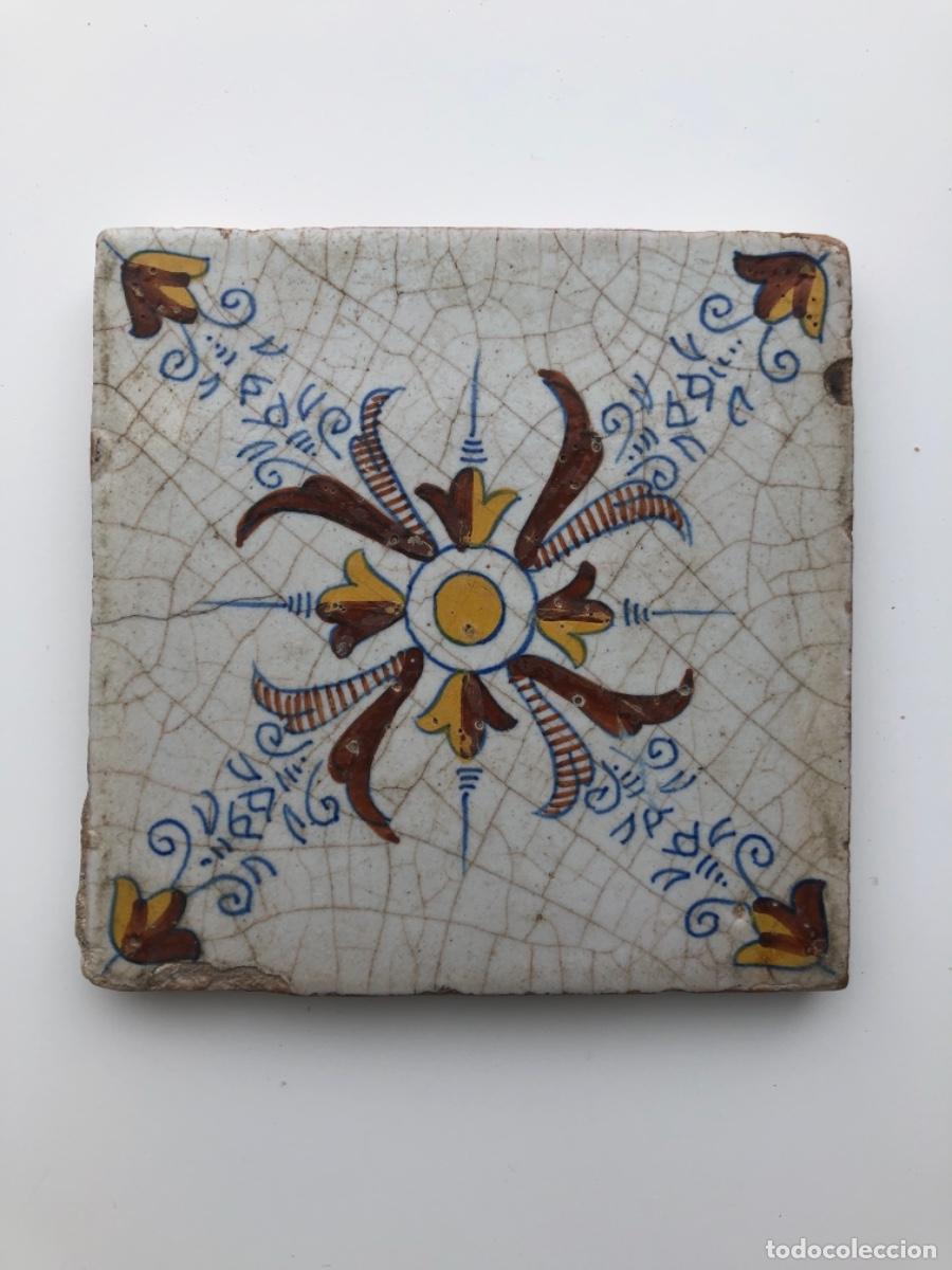 Antig&uuml;edades: AZULEJO SIGLO XVII HAARLEMMER - Foto 2