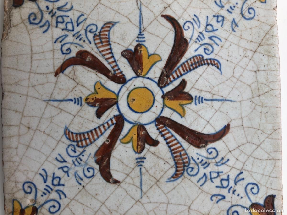 Antig&uuml;edades: AZULEJO SIGLO XVII HAARLEMMER - Foto 4