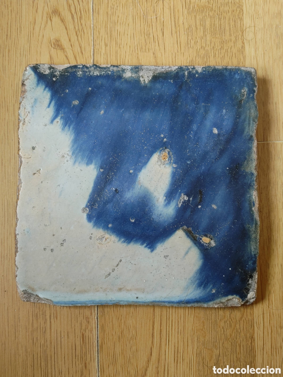 Antig&uuml;edades: Azulejo gotico. S. XV. - Foto 3
