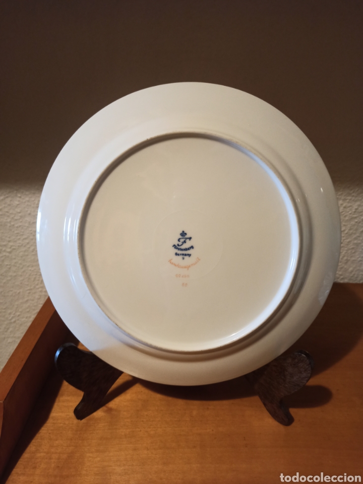 Antig&uuml;edades: Plato porcelana Furstenberg - Foto 3