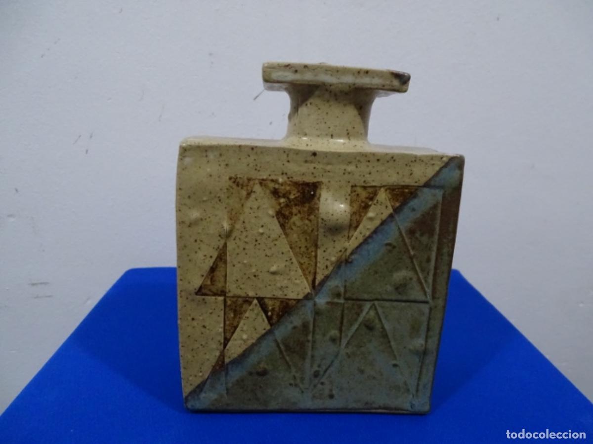 Antig&uuml;edades: BOTE FLORERO DE CERAMICA. - Foto 3