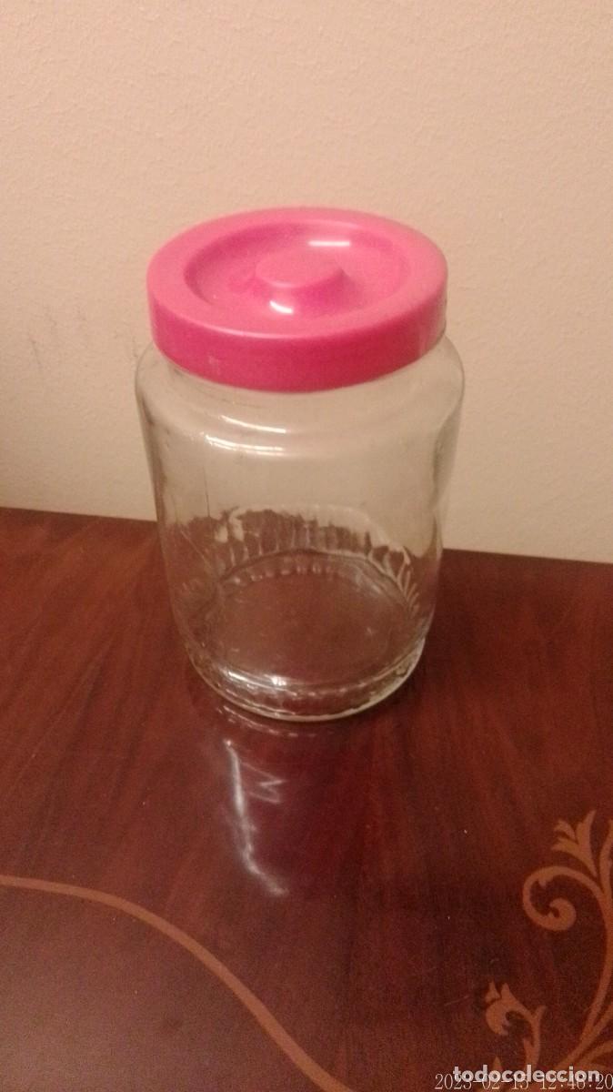 Antig&uuml;edades: Recipiente de Cristal con tapa - Foto 1