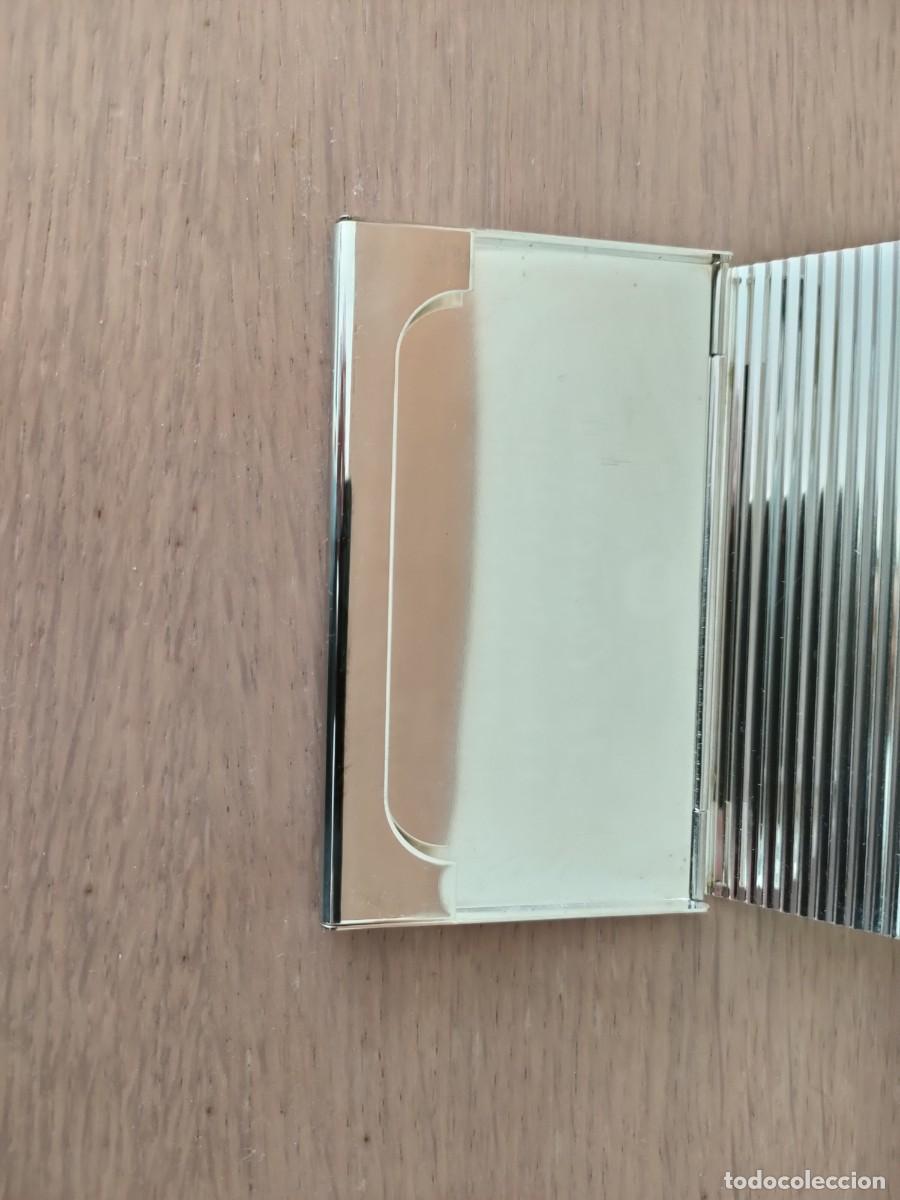 Antig&uuml;edades: Tarjetero plata sin contrastar - Foto 3
