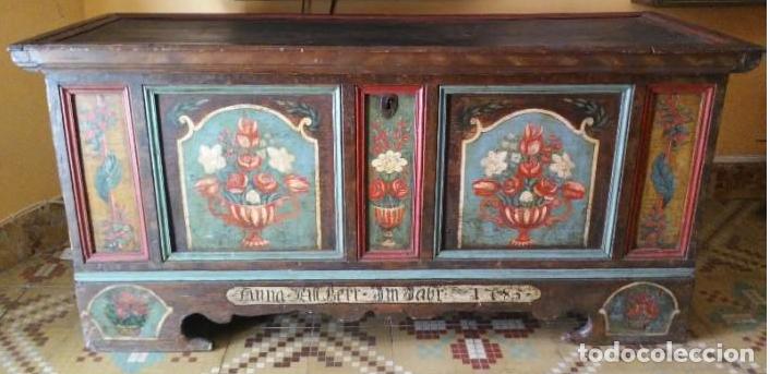 Antig&uuml;edades: GRAN ARCON DE DOTE SIGLO 18 (1785) - Foto 6