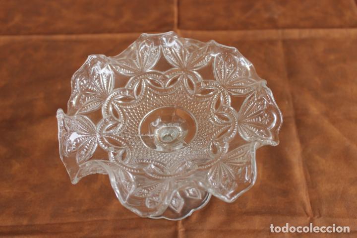 Antiquit&eacute;s: FRUTERO CRISTAL CON RIZOS SANTA LUCIA CARTAGENA