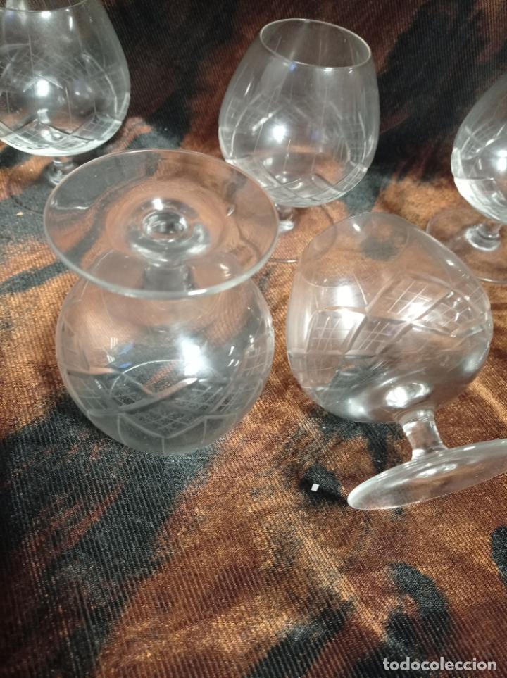 Antig&uuml;edades: 6 COPAS GRANDES DE CO&Ntilde;AC ANTIGUAS - Foto 3