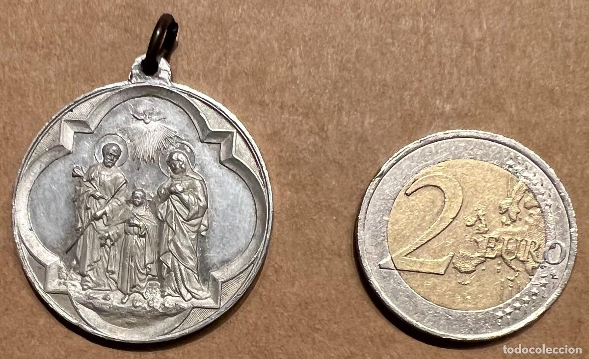 Antig&uuml;edades: Medalla Religiosa de La Virgen del Pilar - Foto 2