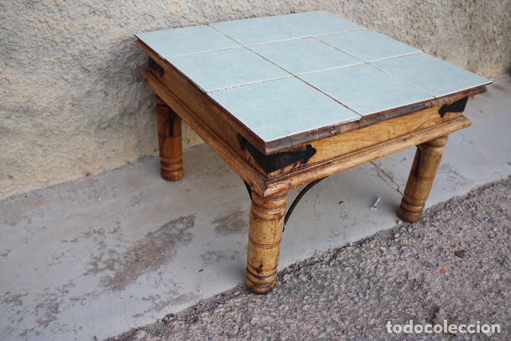 Antig&uuml;edades: mesa baja rustica - Foto 3
