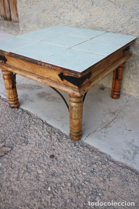Antig&uuml;edades: mesa baja rustica - Foto 5