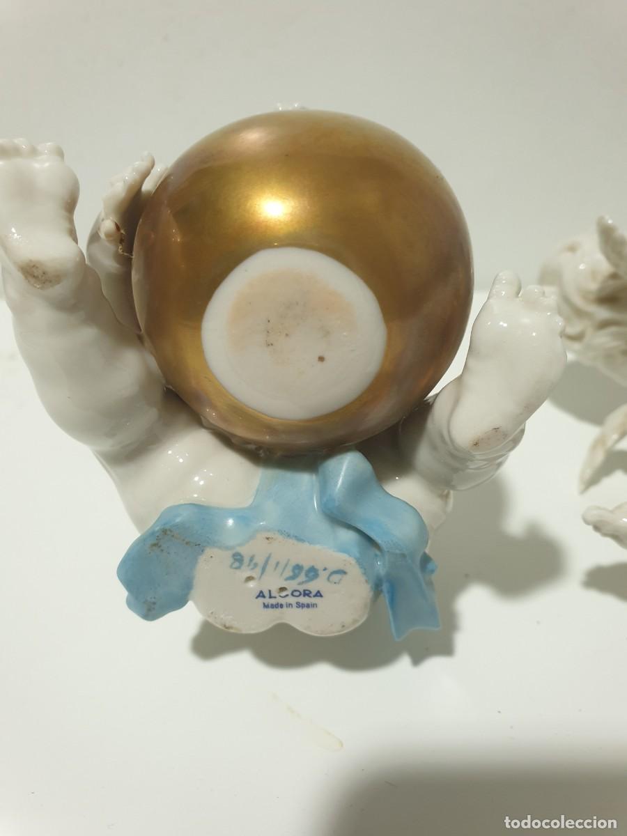 Antig&uuml;edades: Angeles porcelana - Foto 3