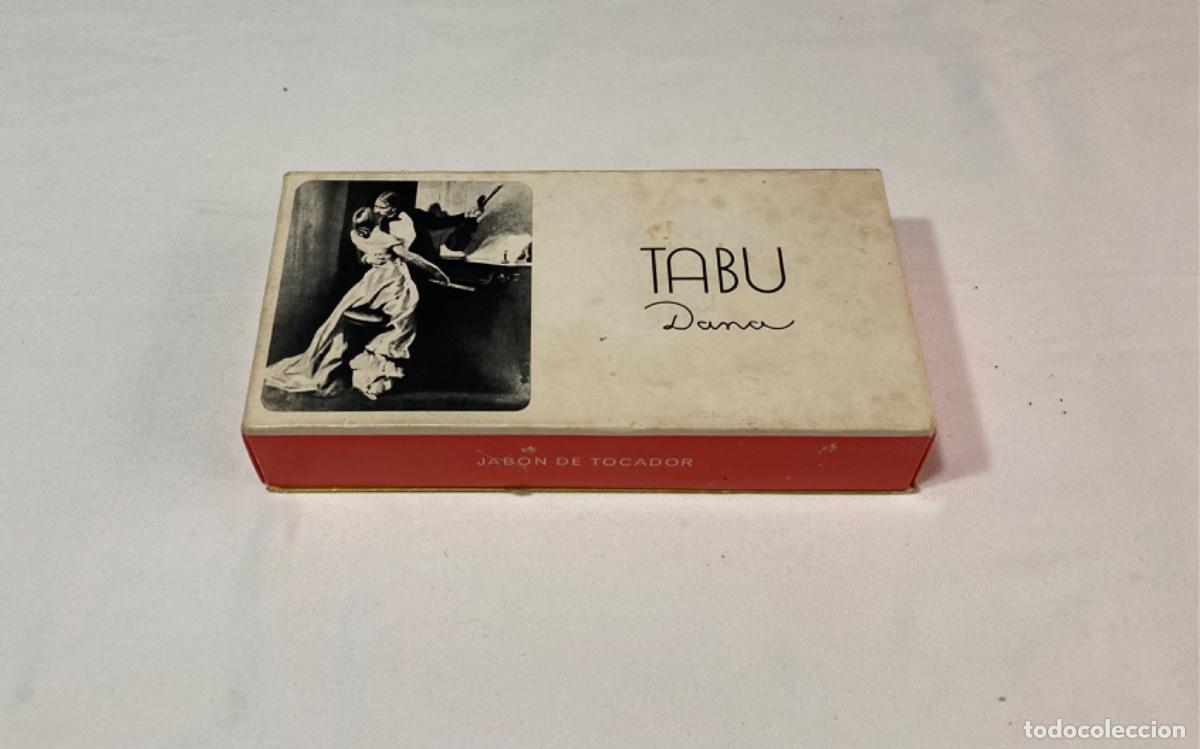 Antig&uuml;edades: ESTUCHE DE JAB&Oacute;N ANTIGUO TAB&Uacute; DAMA - Foto 1