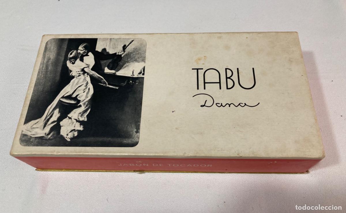 Antig&uuml;edades: ESTUCHE DE JAB&Oacute;N ANTIGUO TAB&Uacute; DAMA - Foto 2