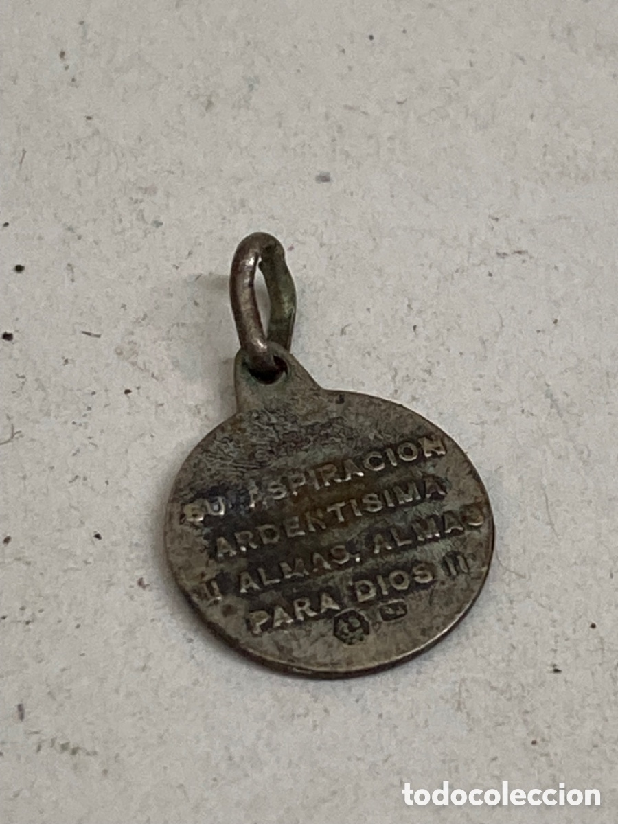 Antig&uuml;edades: Medalla de plata religiosa - Foto 2