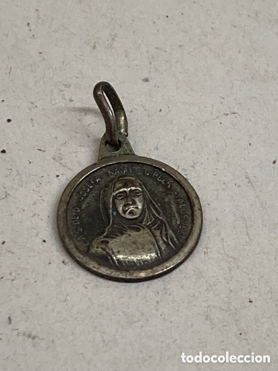 Antig&uuml;edades: Medalla de plata religiosa - Foto 1