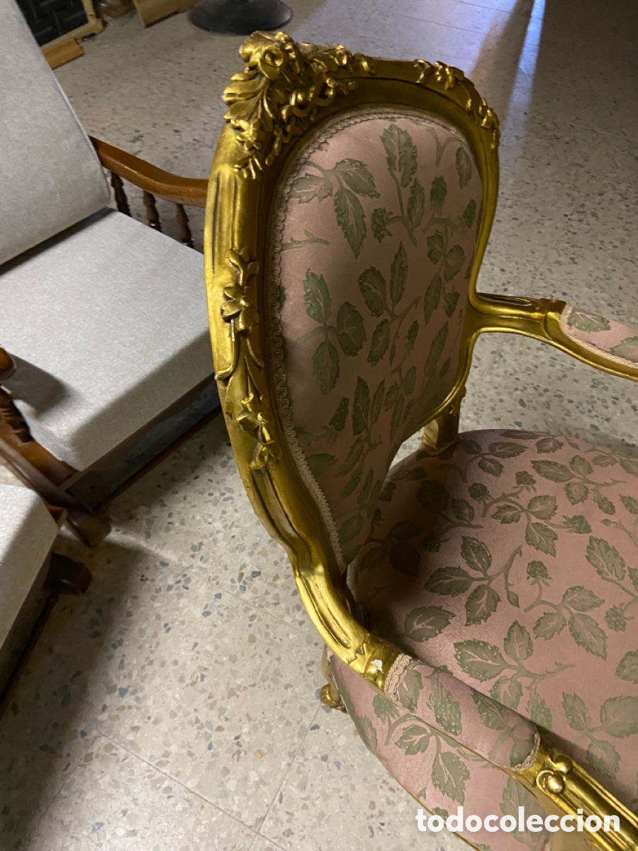 Antig&uuml;edades: PRECIOSA BUTACA SILL&Oacute;N ESTILO LUIS XV - Foto 6