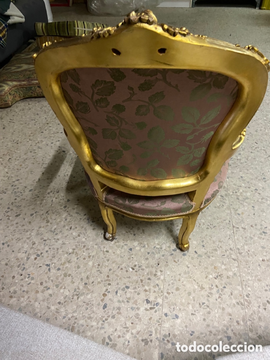 Antig&uuml;edades: PRECIOSA BUTACA SILL&Oacute;N ESTILO LUIS XV - Foto 7