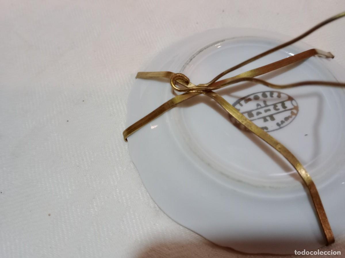 Antig&uuml;edades: peque&ntilde;o plato limoges - Foto 2