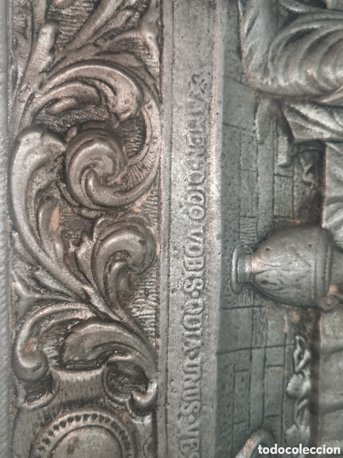 Antig&uuml;edades: Sagrada Cena aluminio - Foto 2