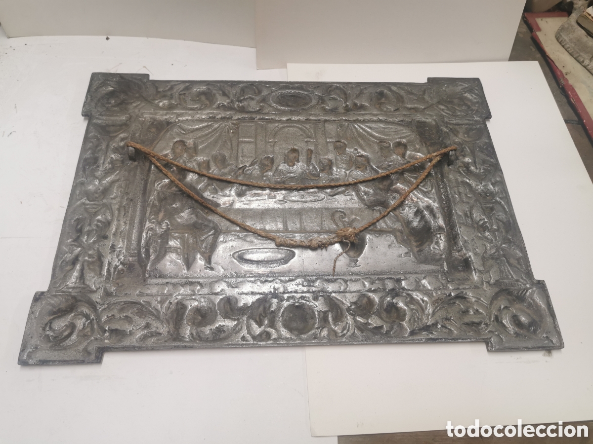 Antig&uuml;edades: Sagrada Cena aluminio - Foto 6