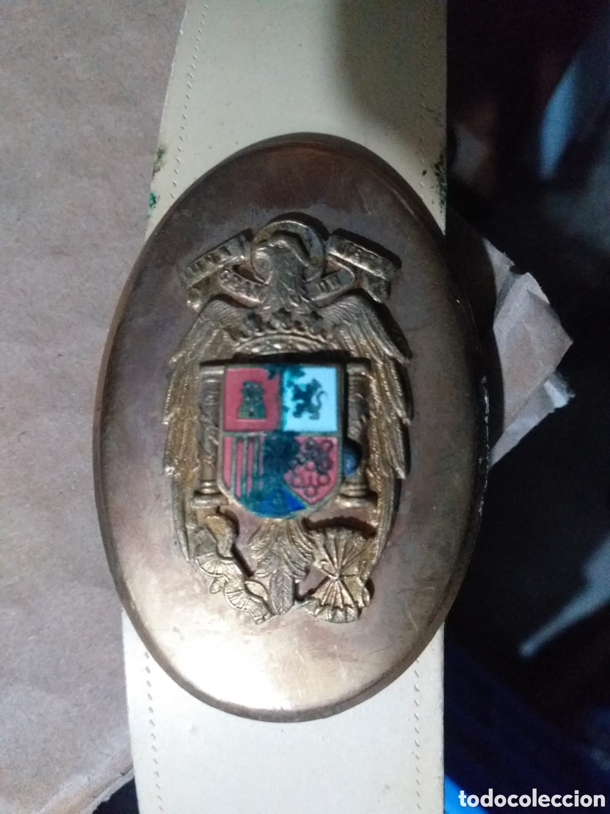 Antig&uuml;edades: DOS CINTURONES MILITARES - Foto 2