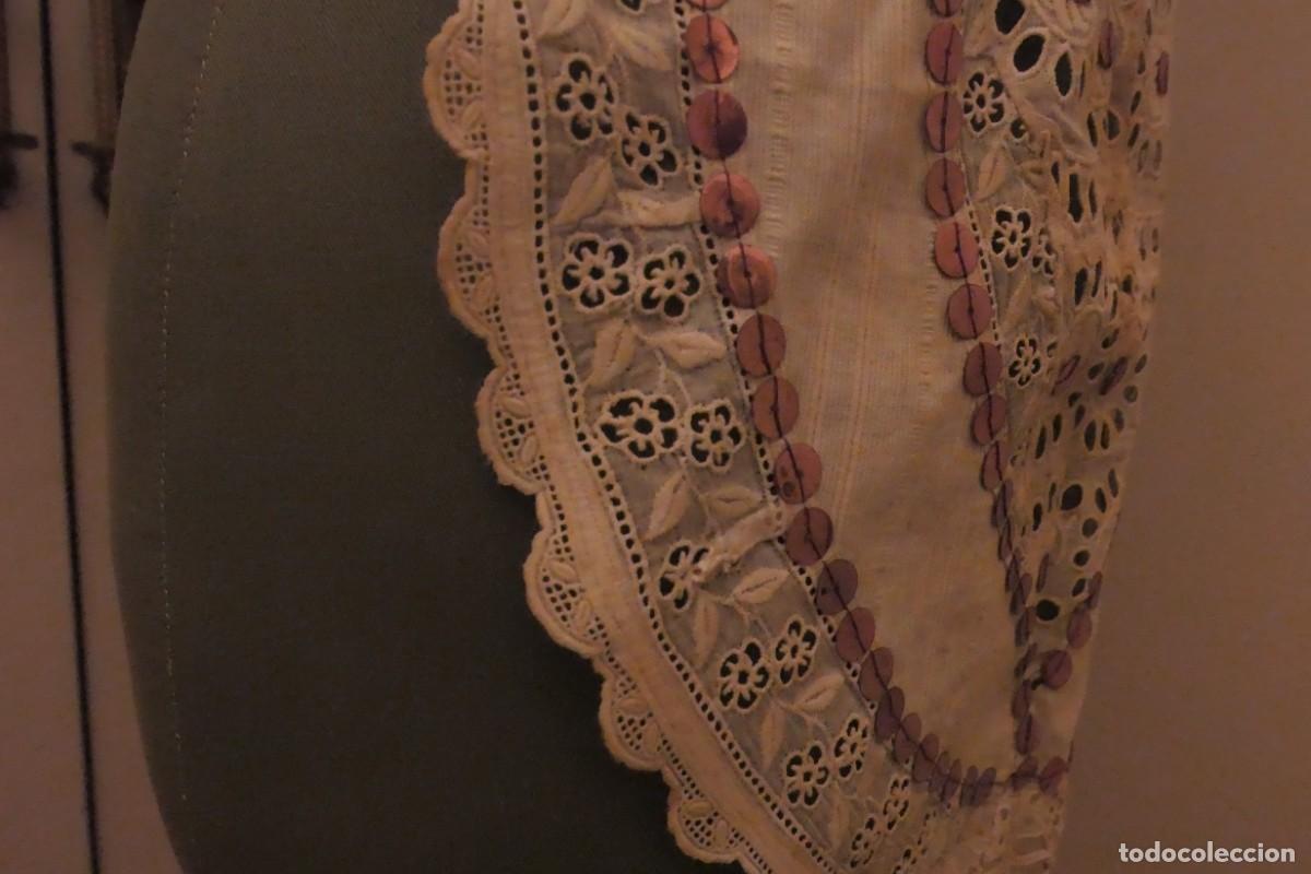 Antig&uuml;edades: ANTIGUO MANDIL TRAJE REGIONAL - Foto 4