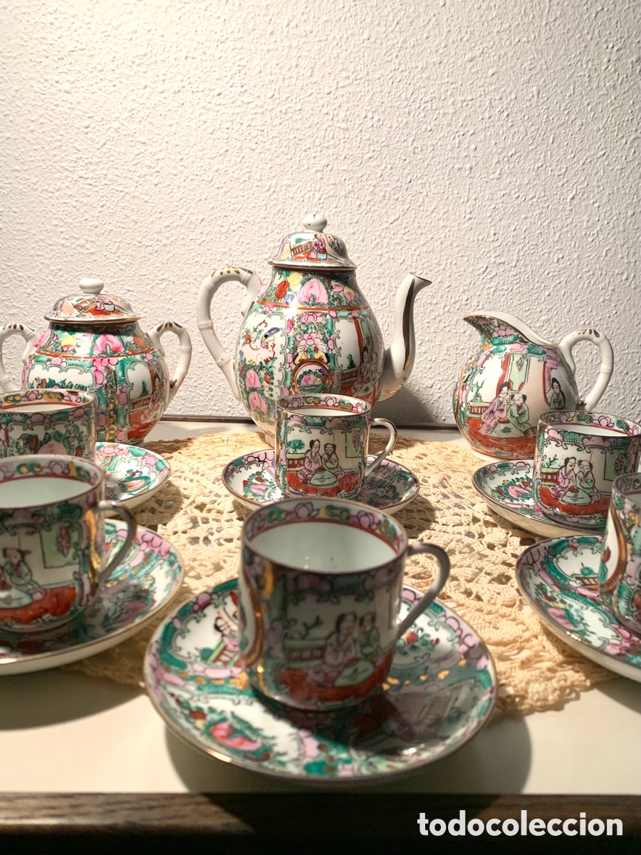 juego de café/té porcelana macao - Compra venta en todocoleccion