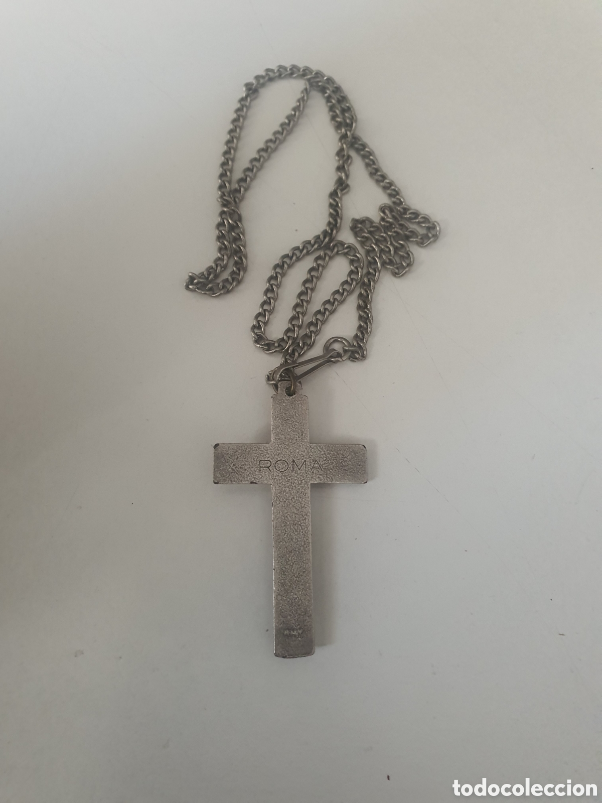 Antig&uuml;edades: Crucifijo comprado en Roma - Foto 4
