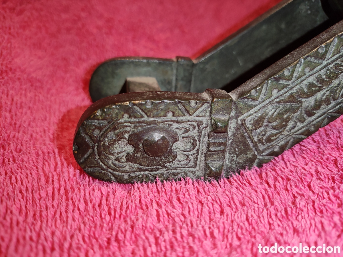 Antig&uuml;edades: CA&Ntilde;&Oacute;N ANTIGUO BRONCE PAVONADO - Foto 3