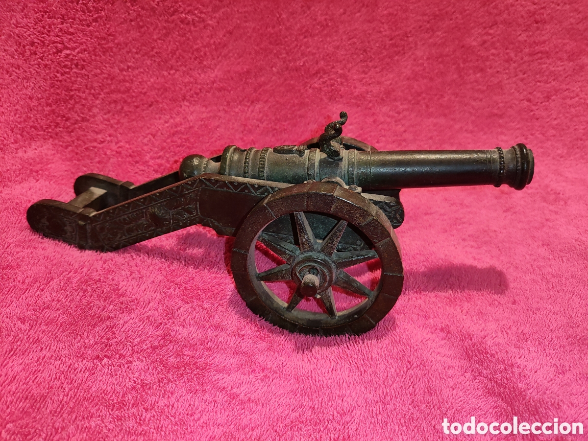 Antig&uuml;edades: CA&Ntilde;&Oacute;N ANTIGUO BRONCE PAVONADO - Foto 1