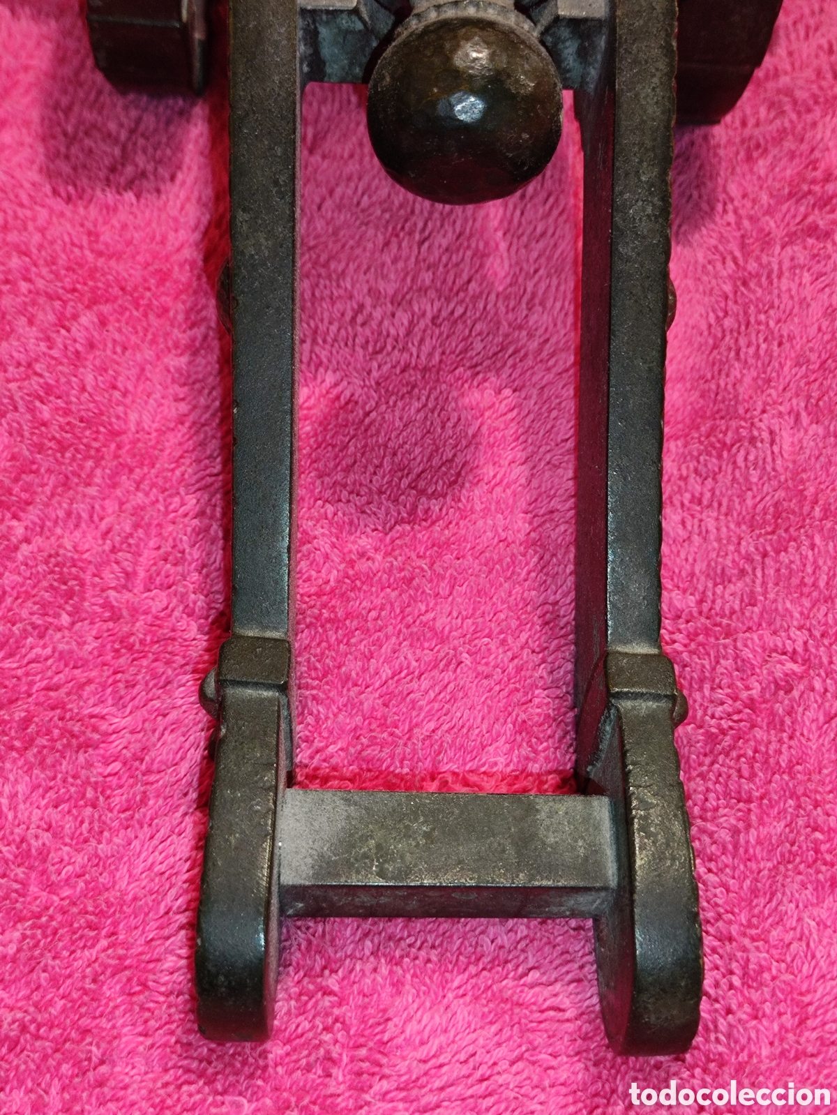 Antig&uuml;edades: CA&Ntilde;&Oacute;N ANTIGUO BRONCE PAVONADO - Foto 17