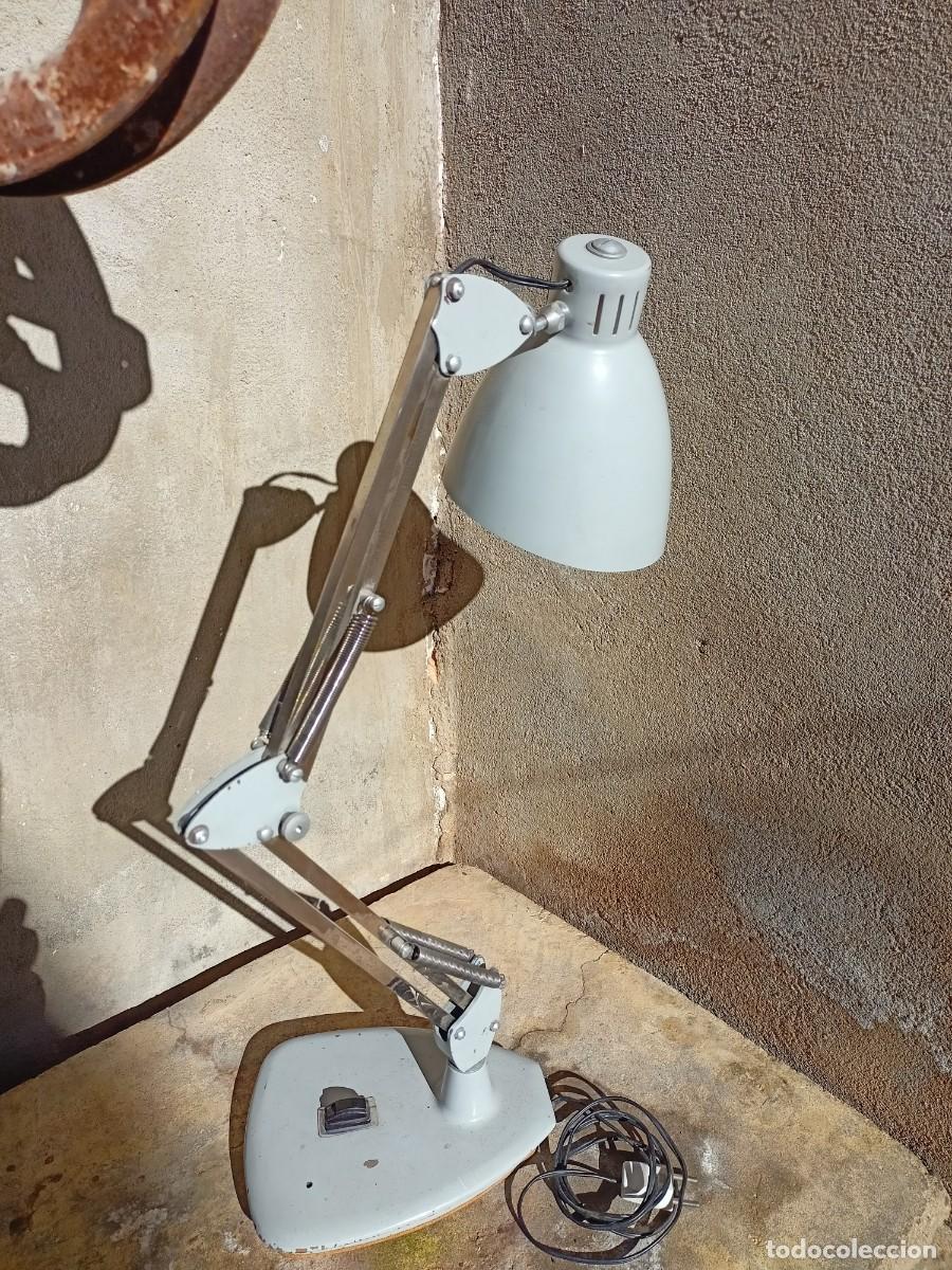 Antig&uuml;edades: LAMPARA ANTIGUA INDUSTRIAL - Foto 2